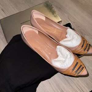 SIGERSON MORRISON Womens Size 10 Tan Patent Leather Flats